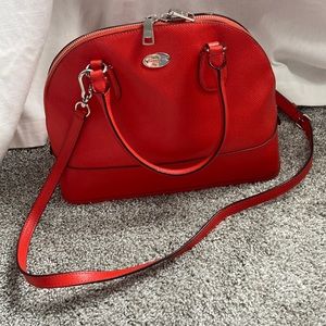 Tomato Red Coach Bag
